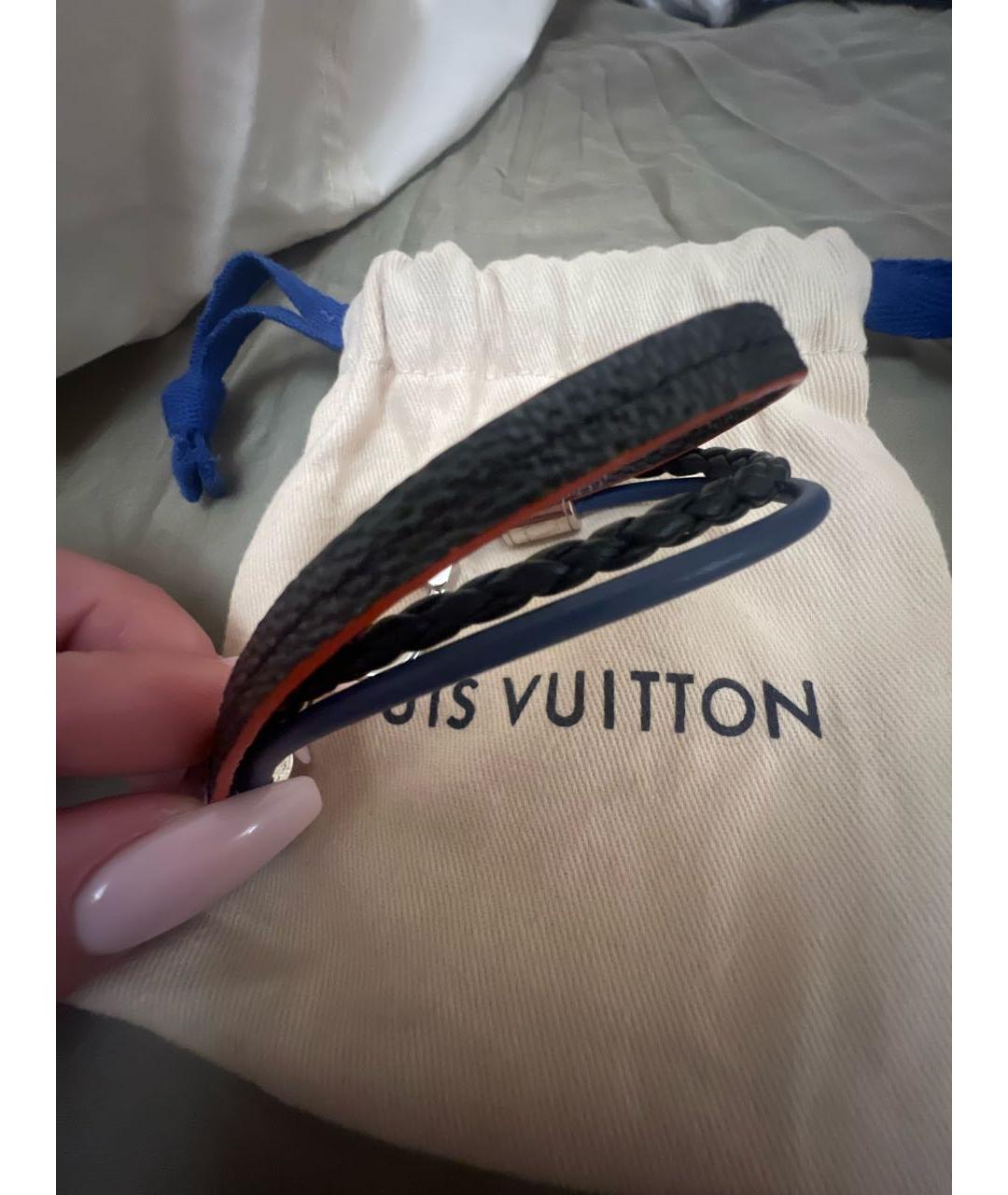 LOUIS VUITTON Мульти кожаный браслет, фото 2