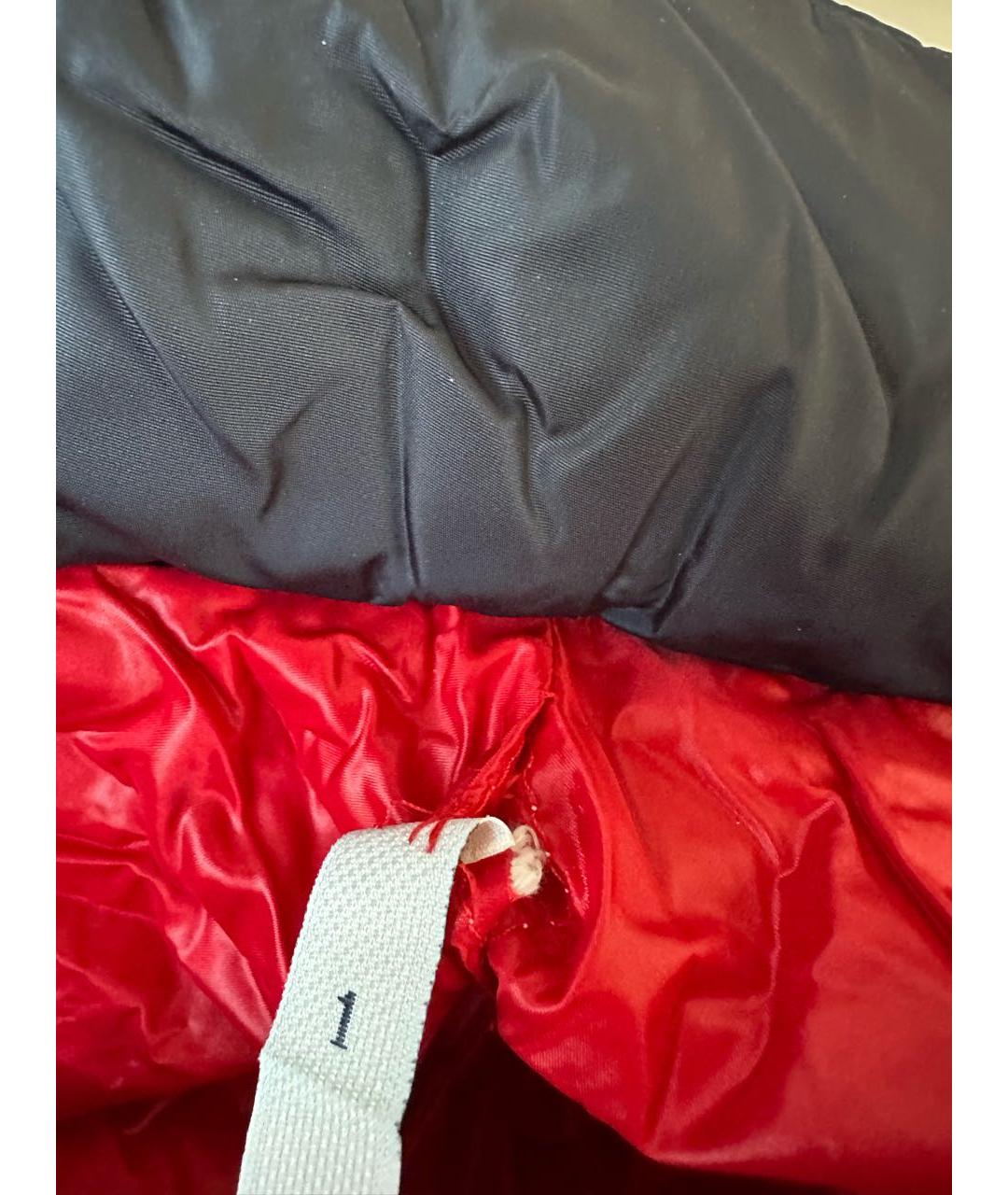 MONCLER GRENOBLE Темно-синяя полиамидовая куртка, фото 7