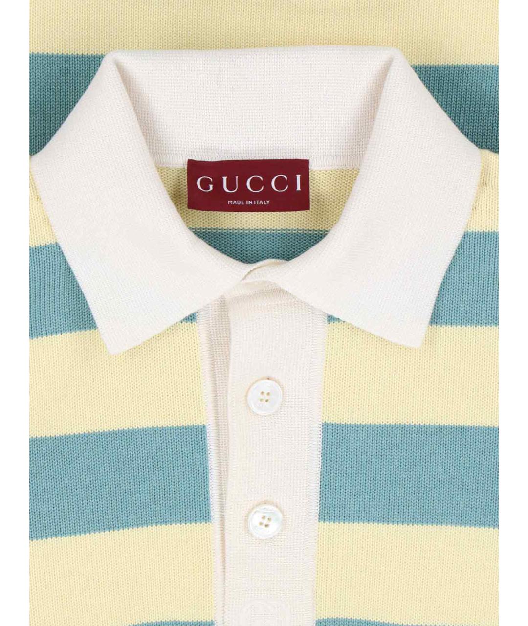 GUCCI Мульти хлопковый джемпер / свитер, фото 3