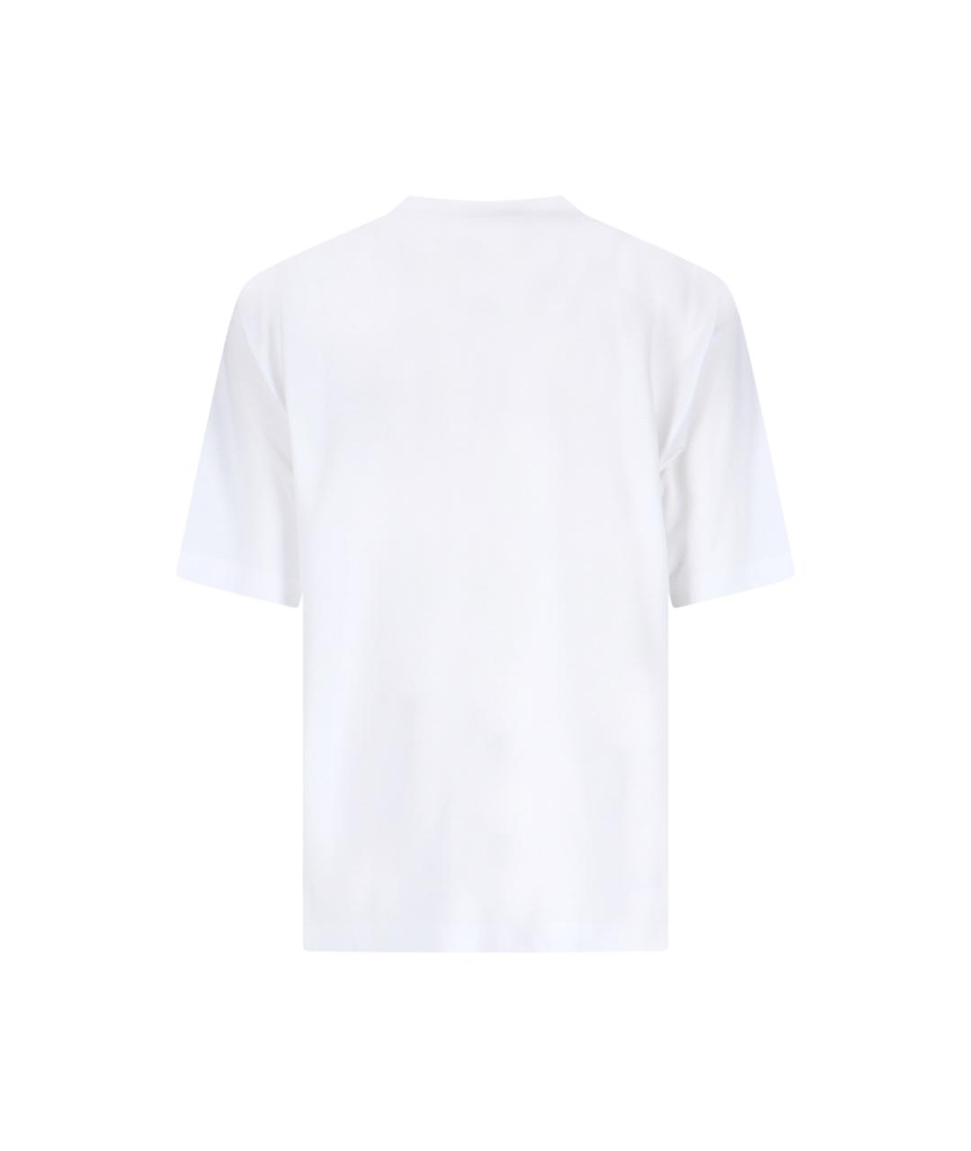 GUCCI Белая хлопковая футболка, фото 2