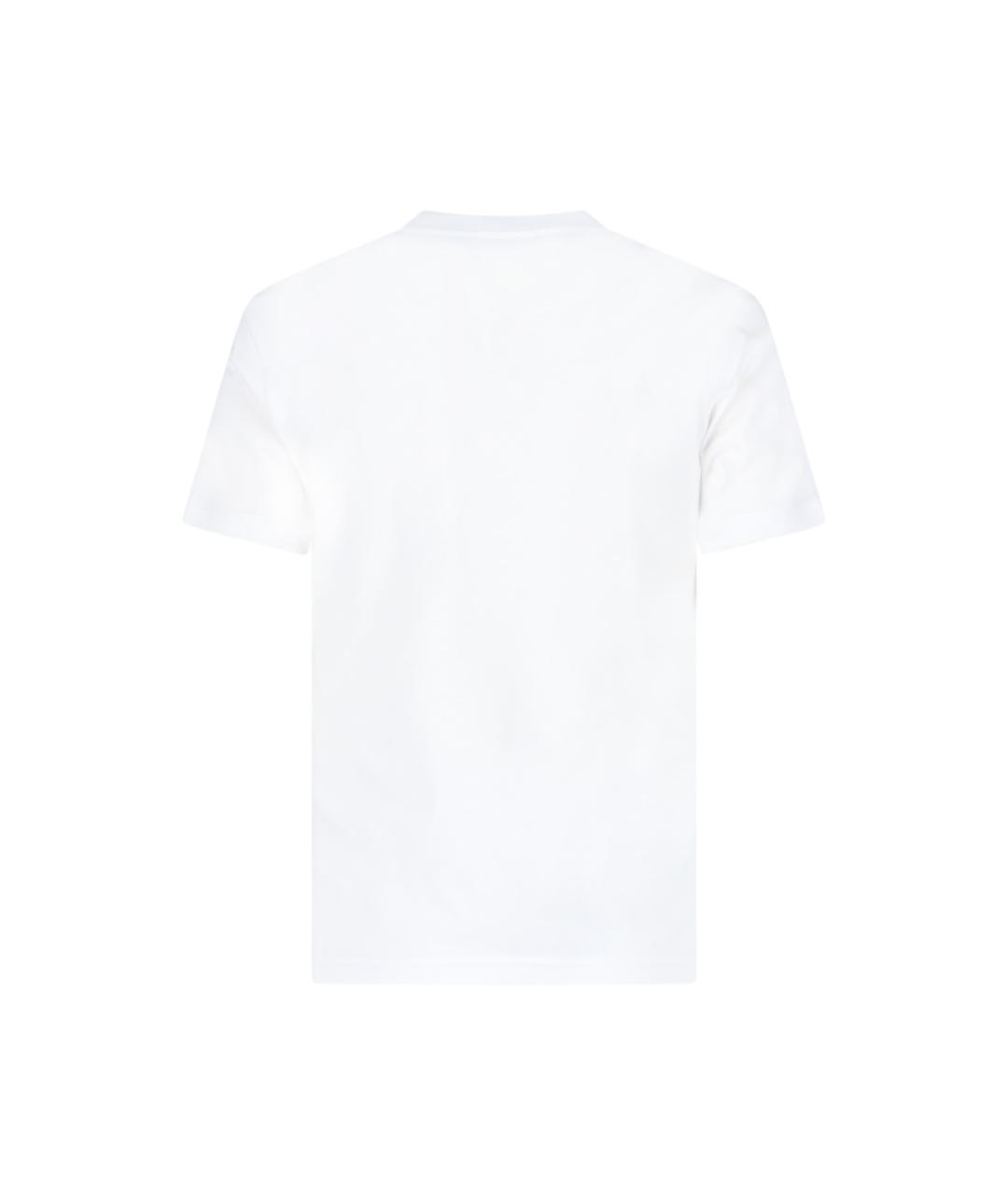 GUCCI Белая хлопковая футболка, фото 2