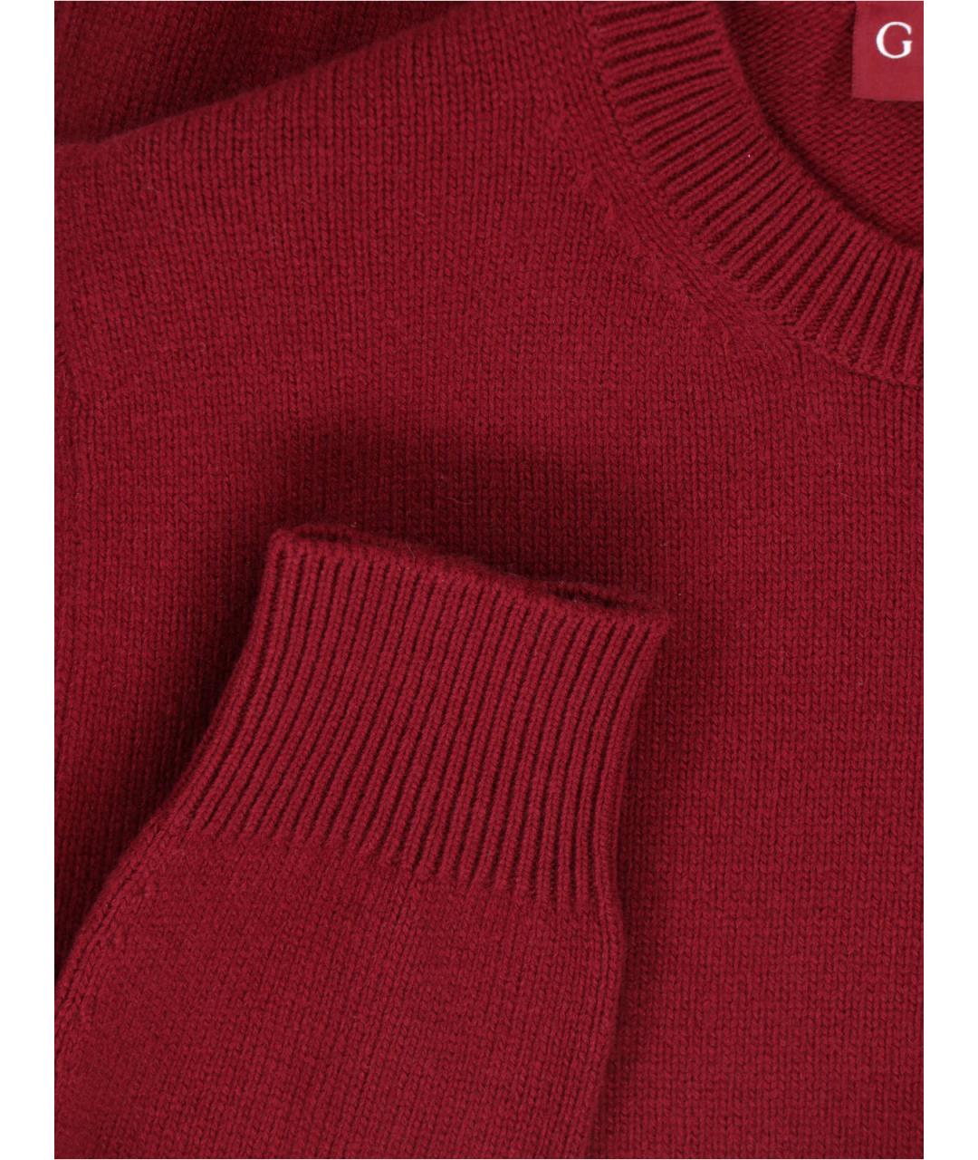 GUCCI Красный кашемировый джемпер / свитер, фото 3