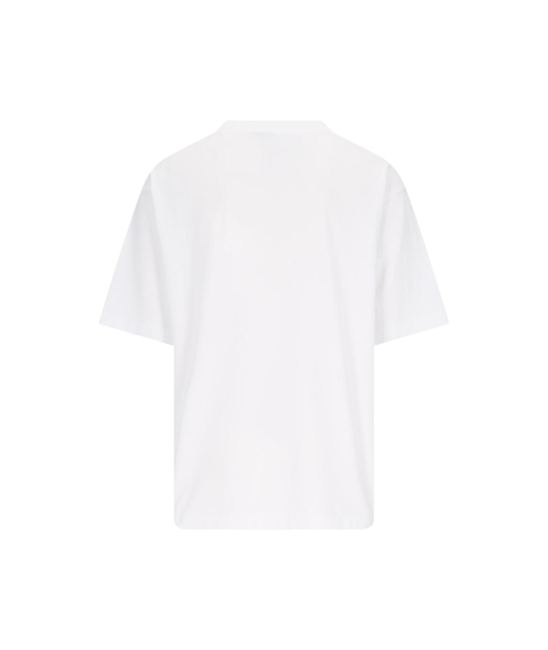 GUCCI Белая хлопковая футболка, фото 2