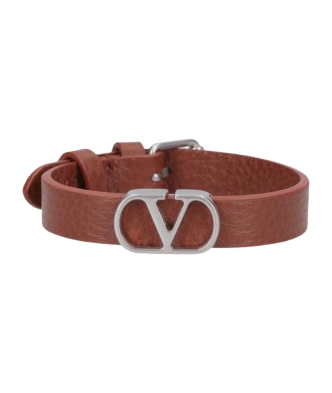 VALENTINO Коричневый браслет, фото 1