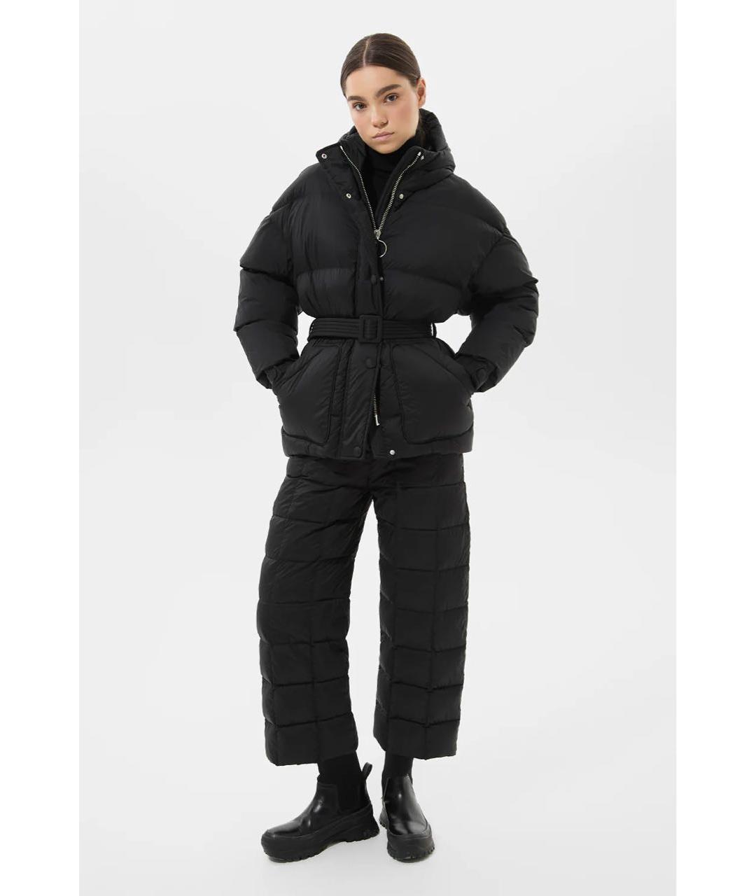 IENKI IENKI Черный полиэстеровый пуховик, фото 6