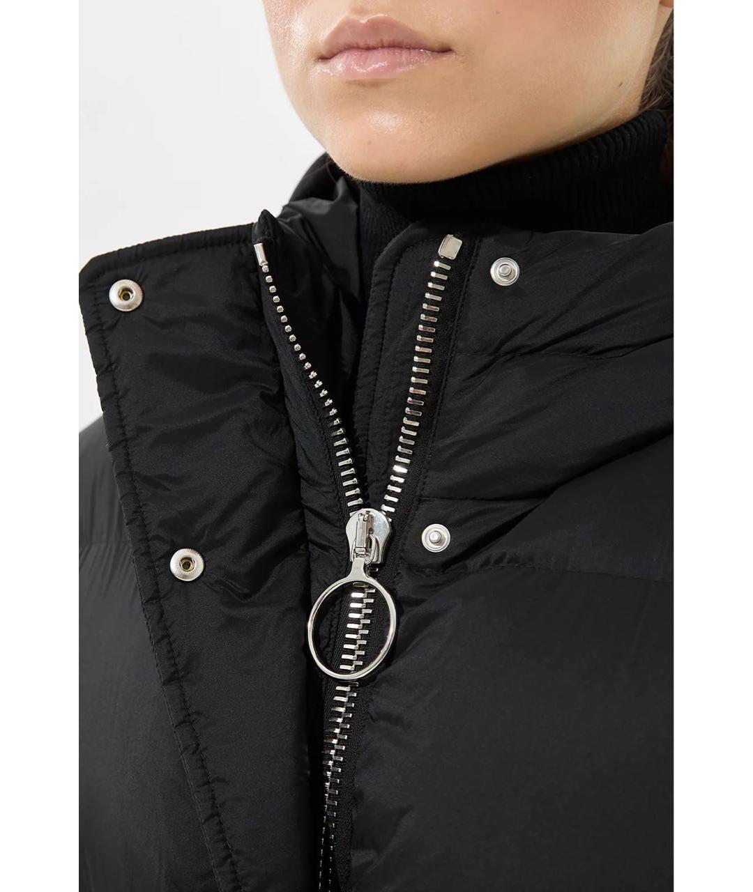 IENKI IENKI Черный полиэстеровый пуховик, фото 8