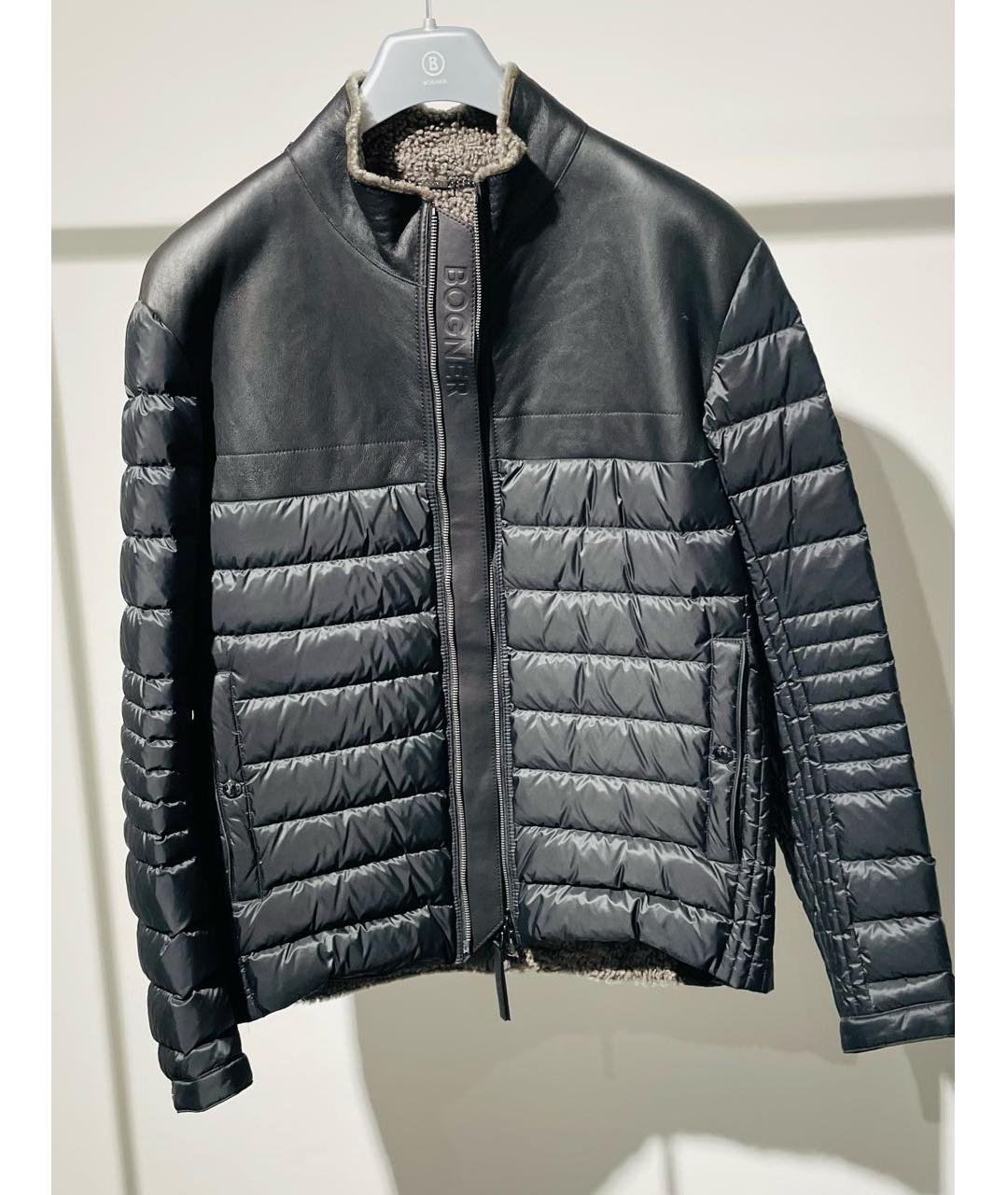 BOGNER Коричневая меховая дубленка/шуба, фото 5