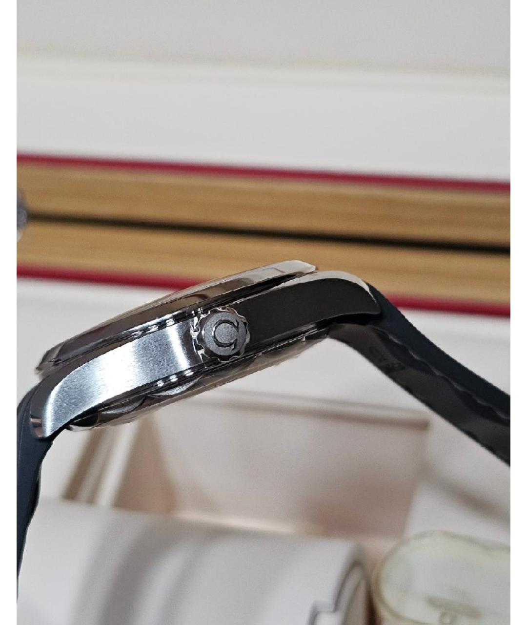 OMEGA Серебряные металлические часы, фото 4