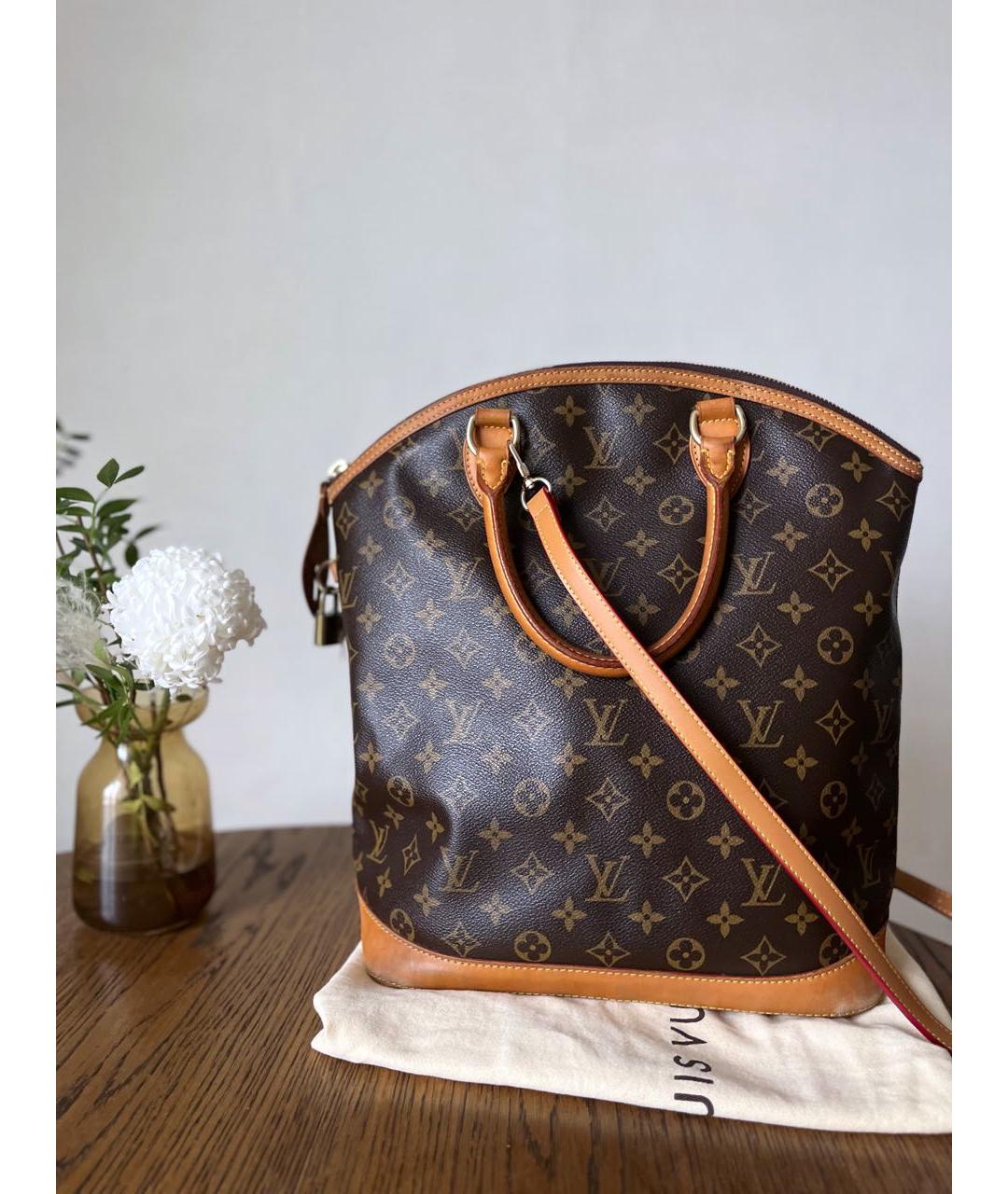 LOUIS VUITTON Коричневая сумка через плечо, фото 4