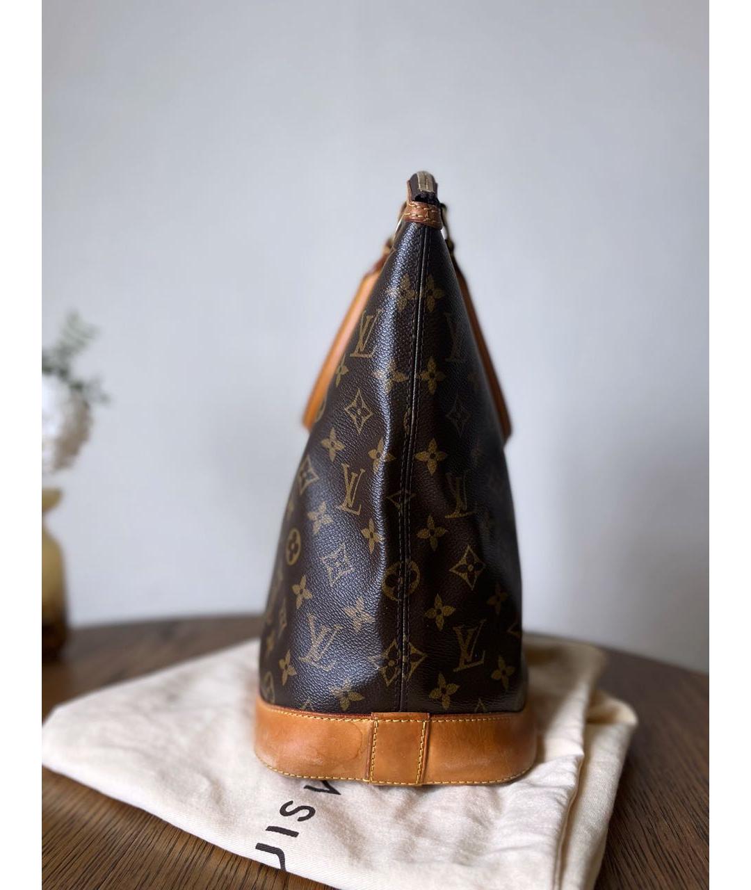 LOUIS VUITTON Коричневая сумка через плечо, фото 5