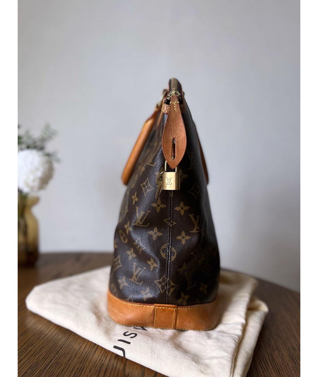 LOUIS VUITTON Коричневая сумка через плечо, фото 6