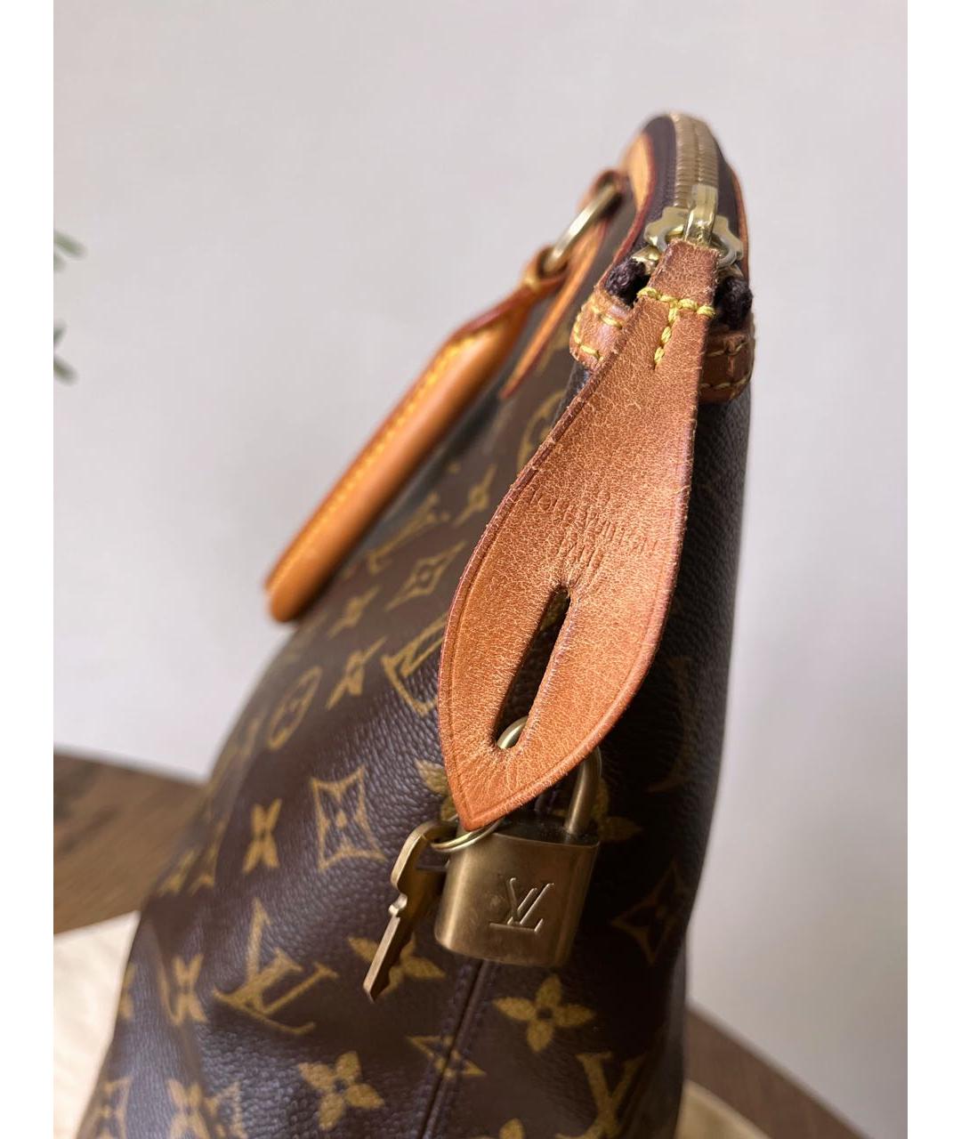 LOUIS VUITTON Коричневая сумка через плечо, фото 7