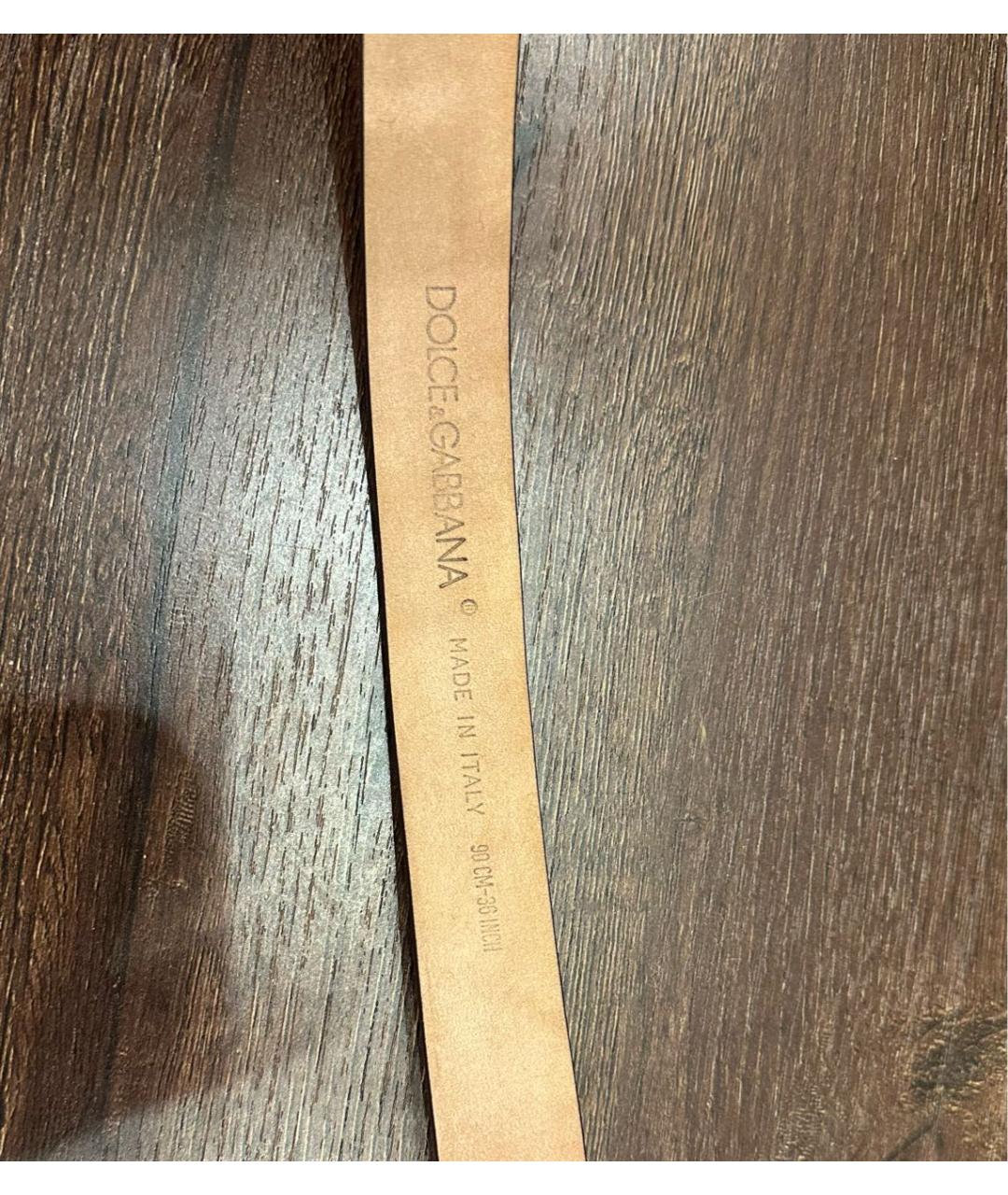 DOLCE&GABBANA Мульти кожаный ремень, фото 4