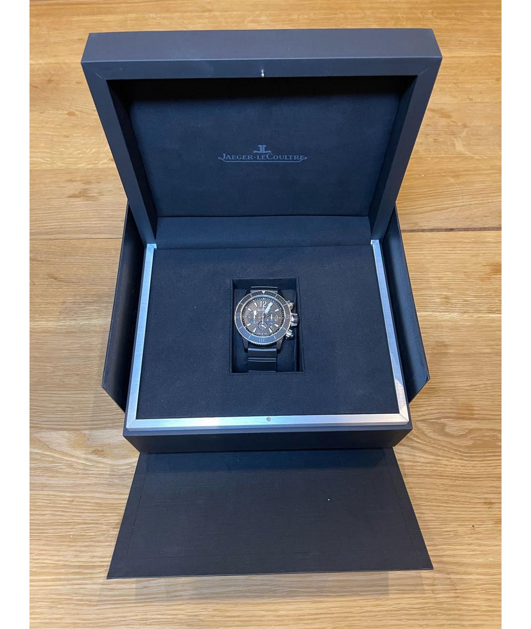 Jaeger LeCoultre Черные титановые часы, фото 3