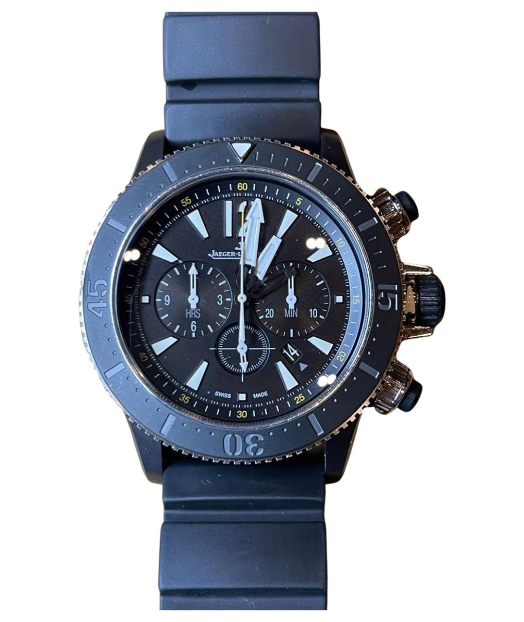 Jaeger LeCoultre Черные титановые часы, фото 1