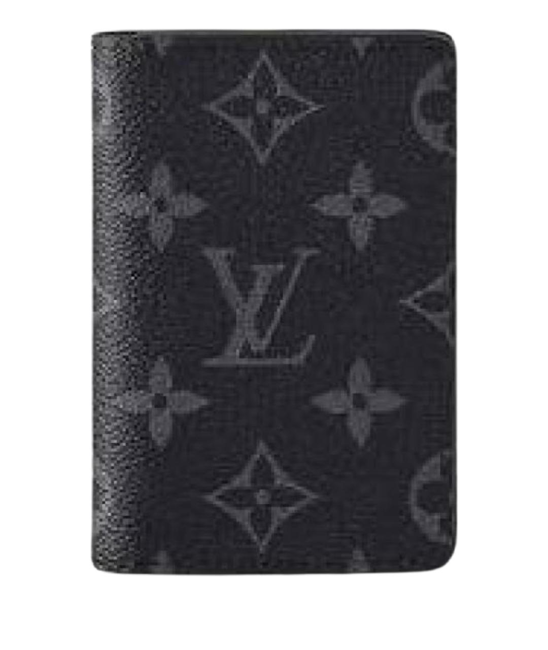 LOUIS VUITTON Черный кошелек, фото 1