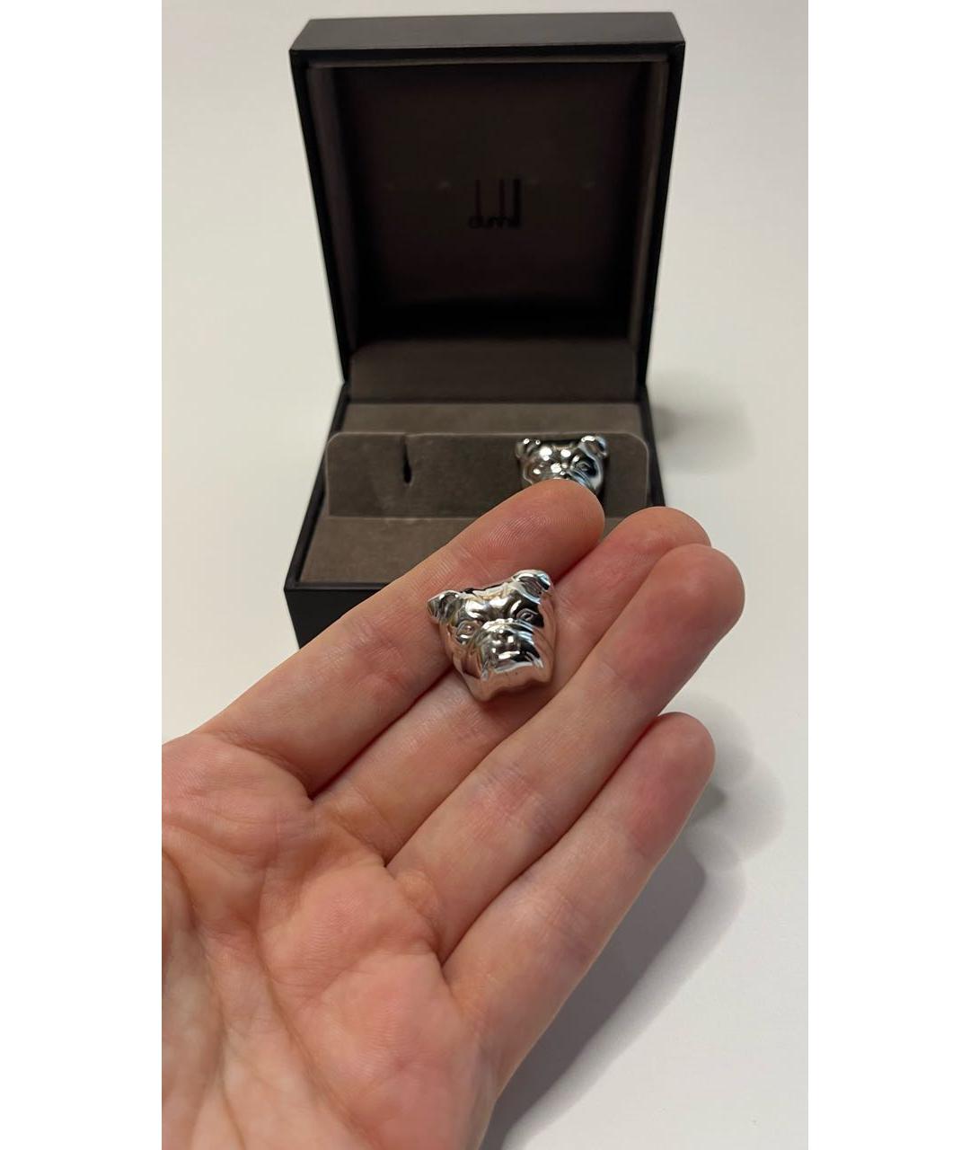 DUNHILL Серебряные серебряные запонки, фото 5