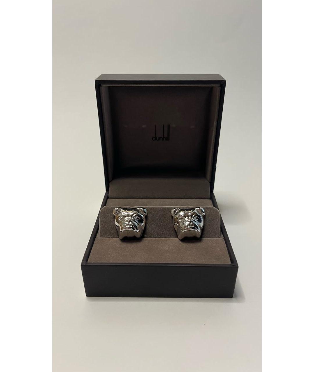 DUNHILL Серебряные серебряные запонки, фото 6