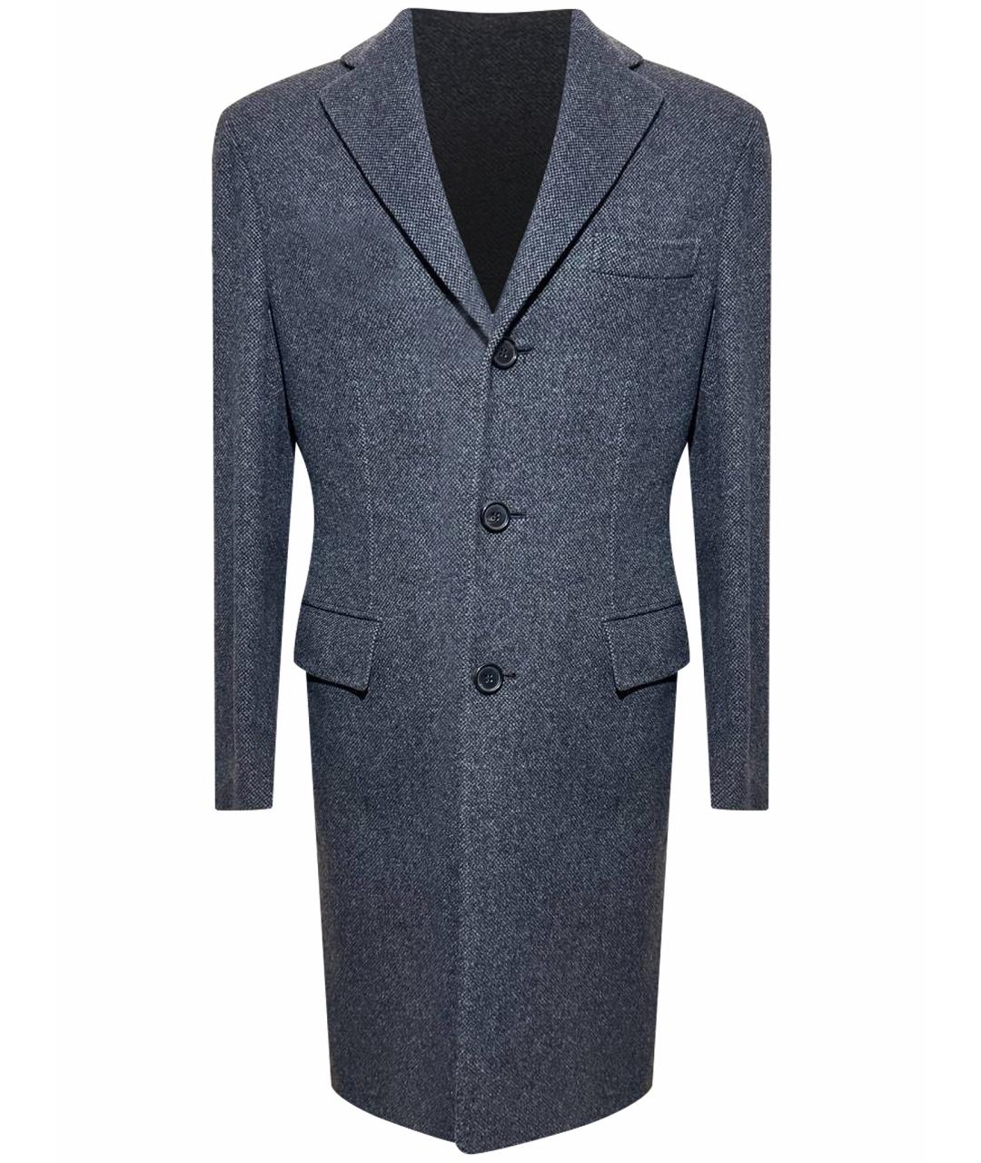 BRIONI Серое кашемировое пальто, фото 1