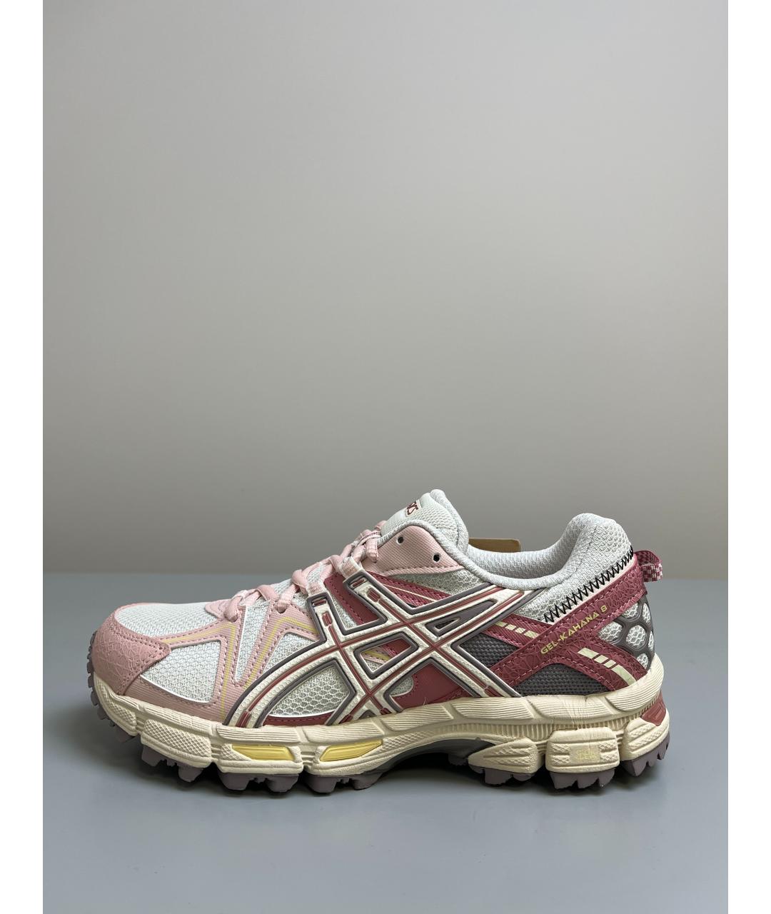 ASICS Розовые текстильные кроссовки, фото 5