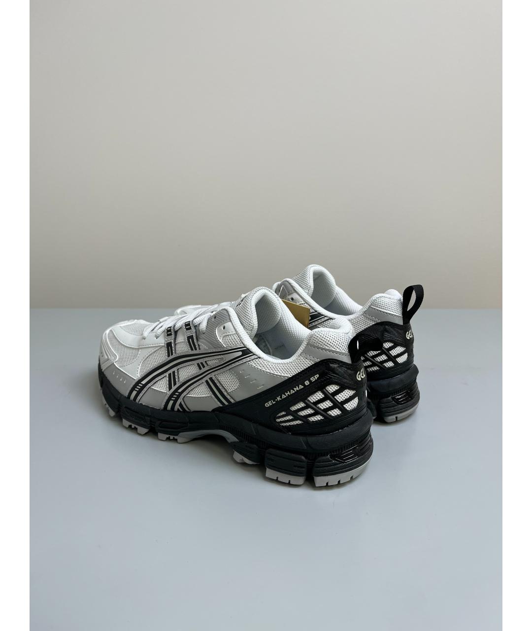 ASICS Серые текстильные низкие кроссовки / кеды, фото 3