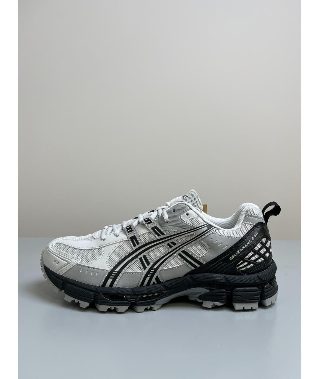 ASICS Серые текстильные низкие кроссовки / кеды, фото 5