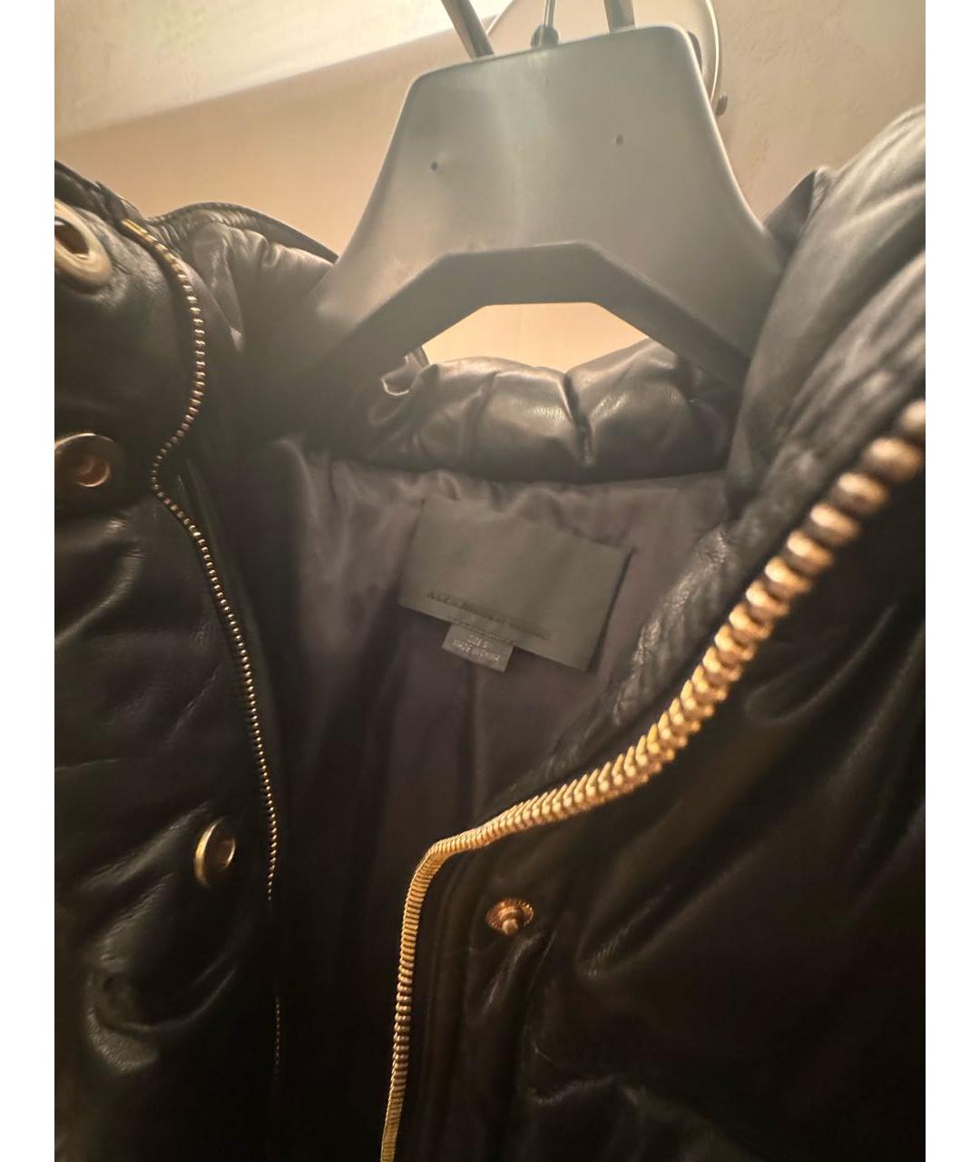 ALEXANDER WANG Черная кожаная куртка, фото 5