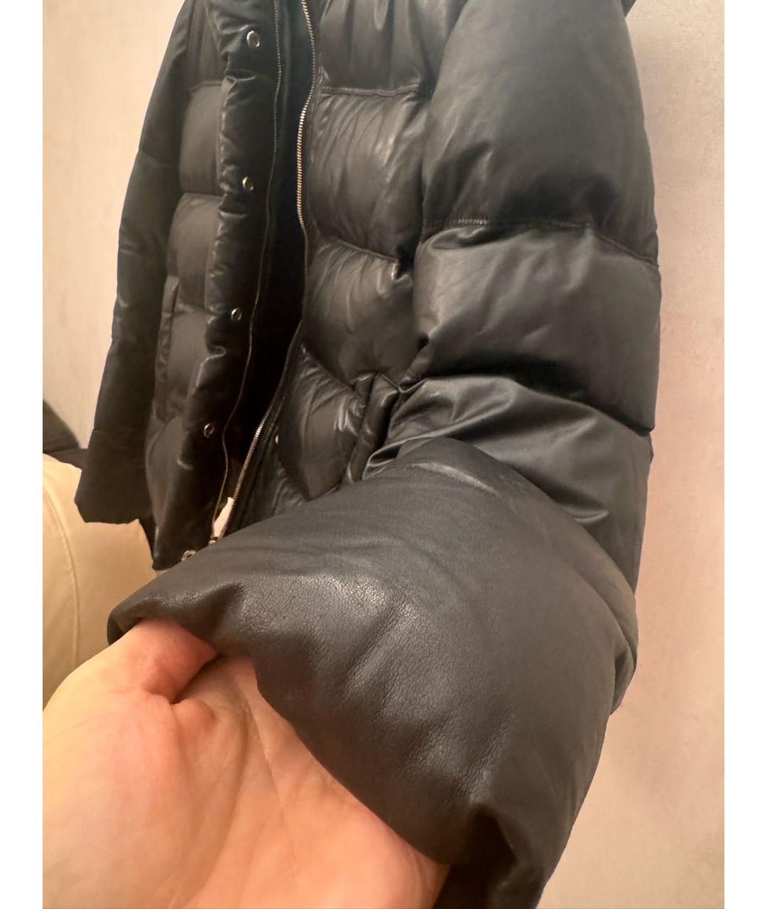 ALEXANDER WANG Черная кожаная куртка, фото 4