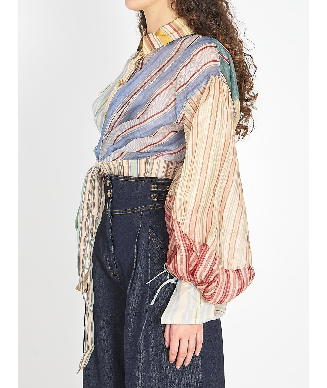 ZIMMERMANN Мульти льняная рубашка, фото 3