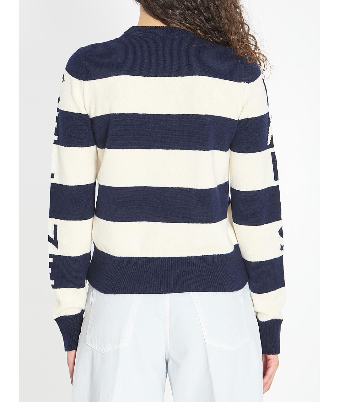 CELINE Мульти шерстяной джемпер / свитер, фото 5