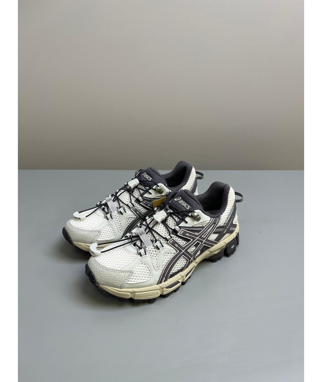 ASICS Белые текстильные кроссовки, фото 2