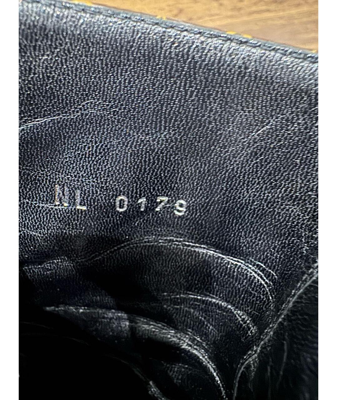 LOUIS VUITTON Коричневые кожаные ботильоны, фото 5