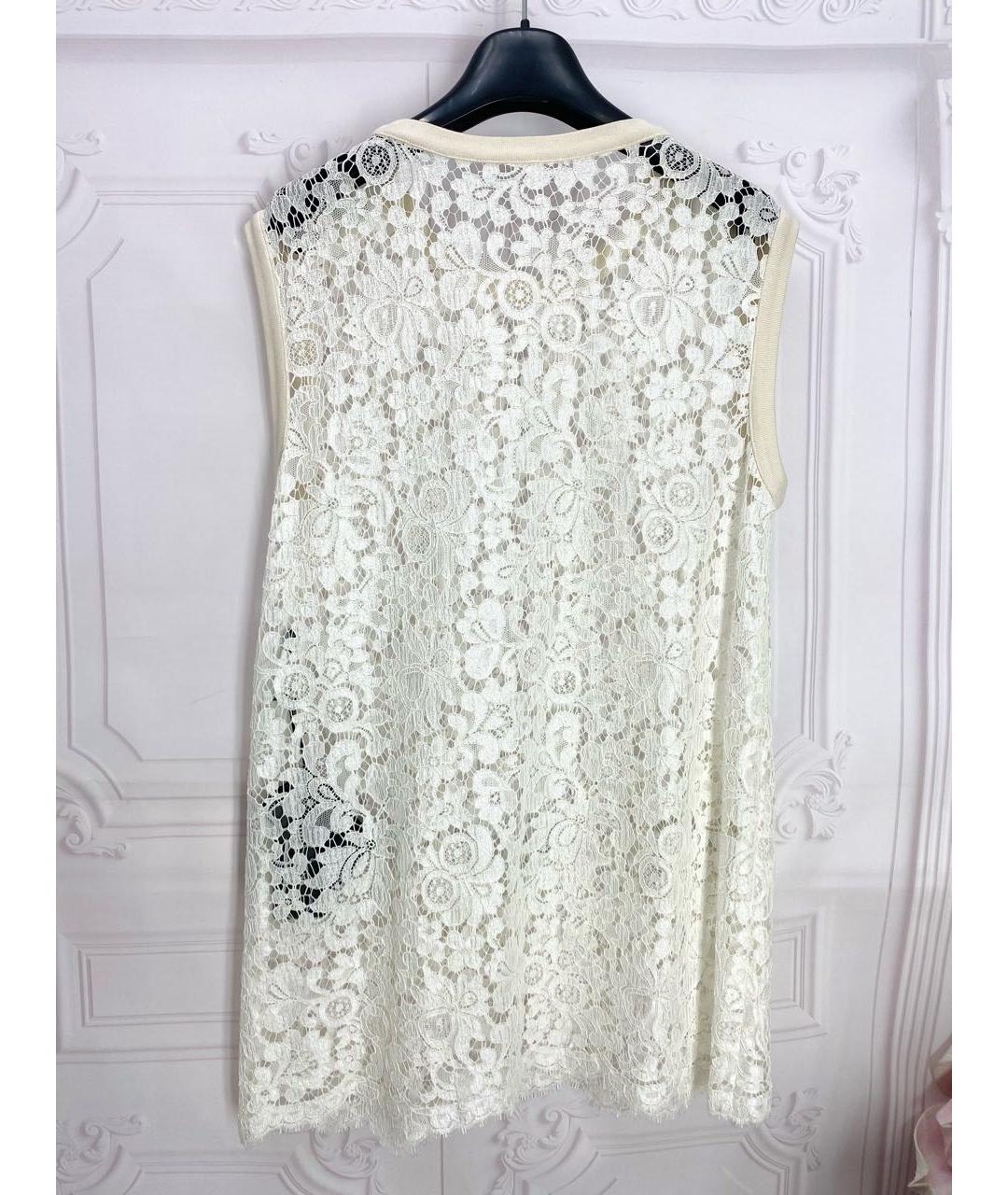 DOLCE&GABBANA Белая вискозная блузы, фото 2