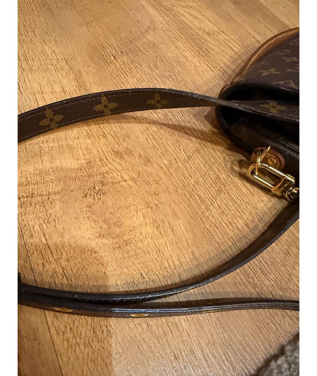 LOUIS VUITTON Коричневая сумка через плечо, фото 7