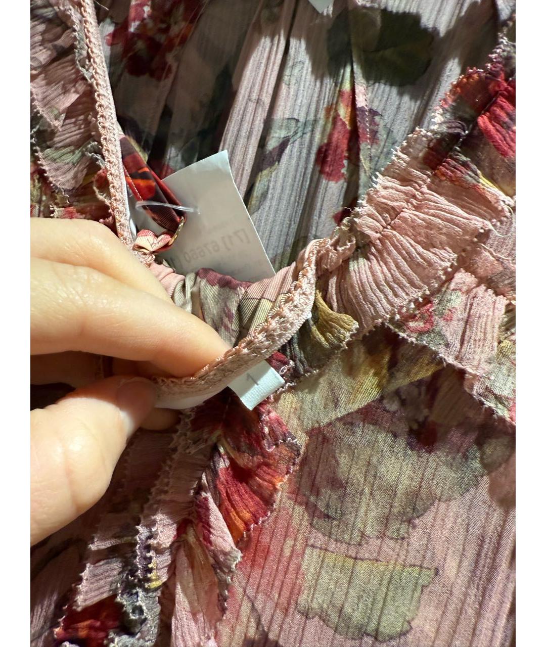 ZIMMERMANN Розовое повседневное платье, фото 3