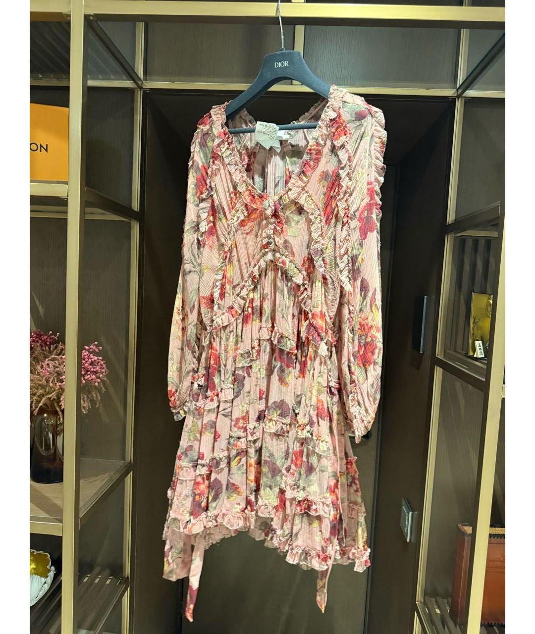 ZIMMERMANN Розовое повседневное платье, фото 6