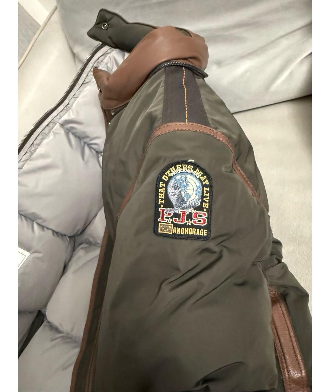 PARAJUMPERS Хаки полиэстеровая куртка, фото 7