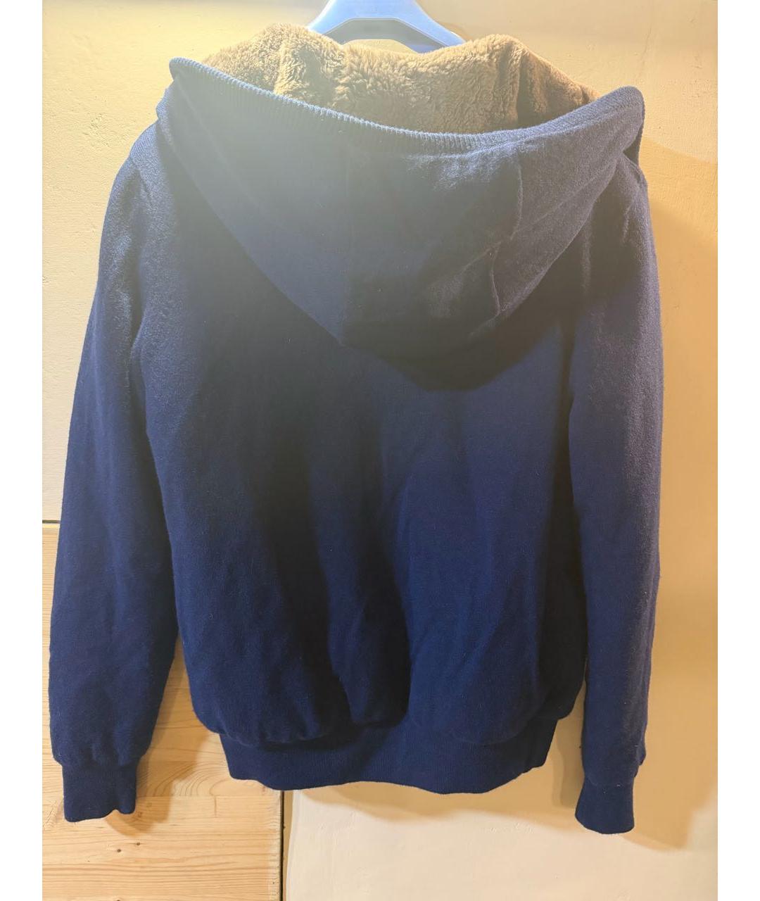 SVEVO Темно-синяя кашемировая куртка, фото 2