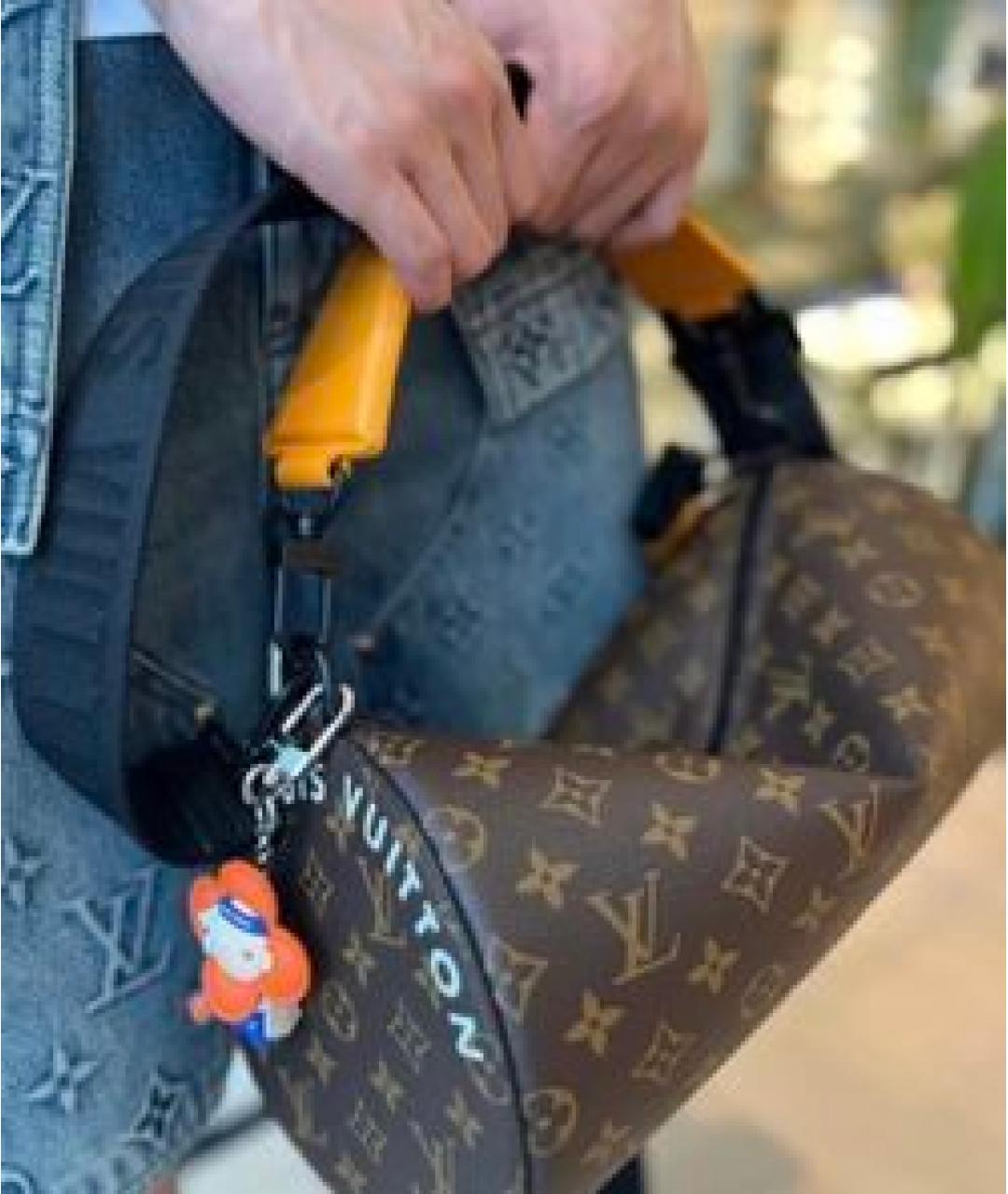 LOUIS VUITTON Коричневая сумка на плечо, фото 9