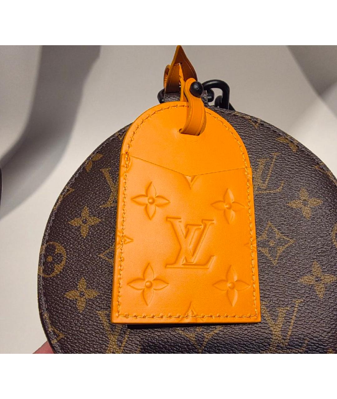 LOUIS VUITTON Коричневая сумка на плечо, фото 7