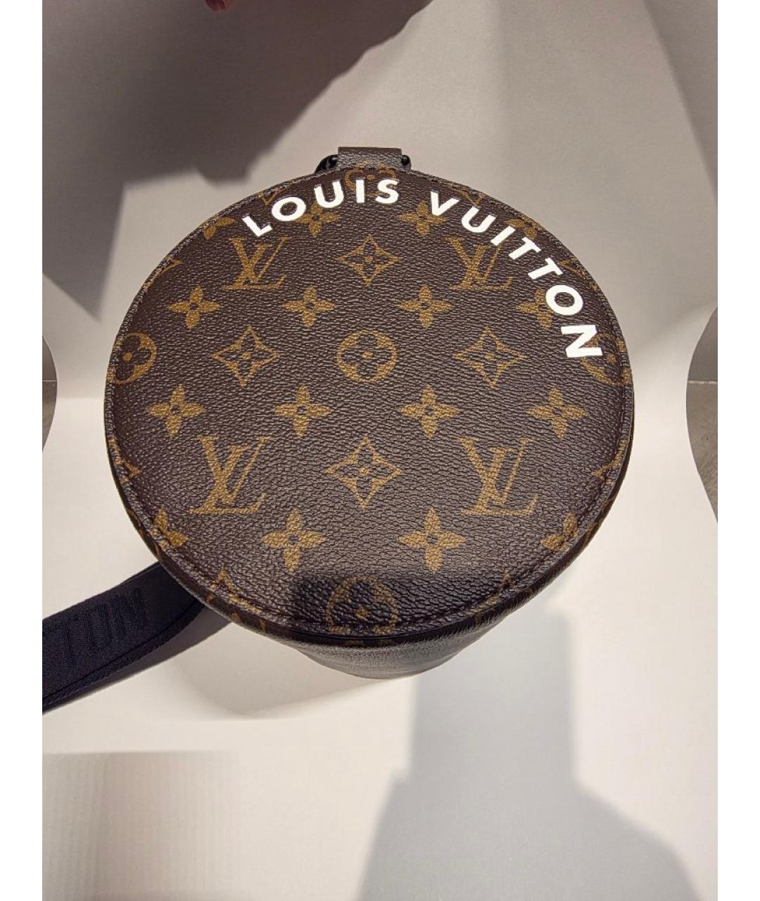 LOUIS VUITTON Коричневая сумка на плечо, фото 4