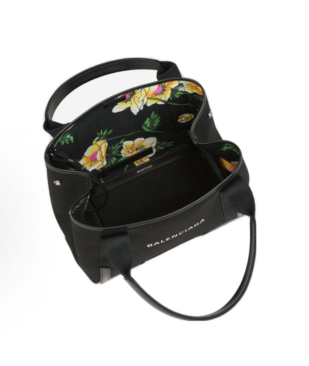 BALENCIAGA Черная кожаная сумка с короткими ручками, фото 5