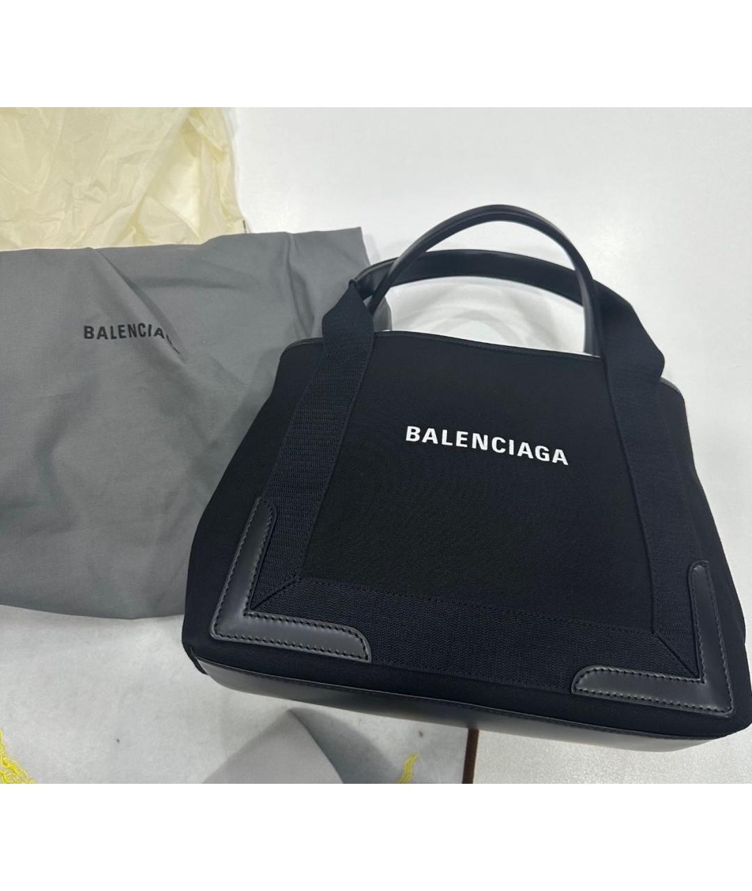 BALENCIAGA Черная кожаная сумка с короткими ручками, фото 8