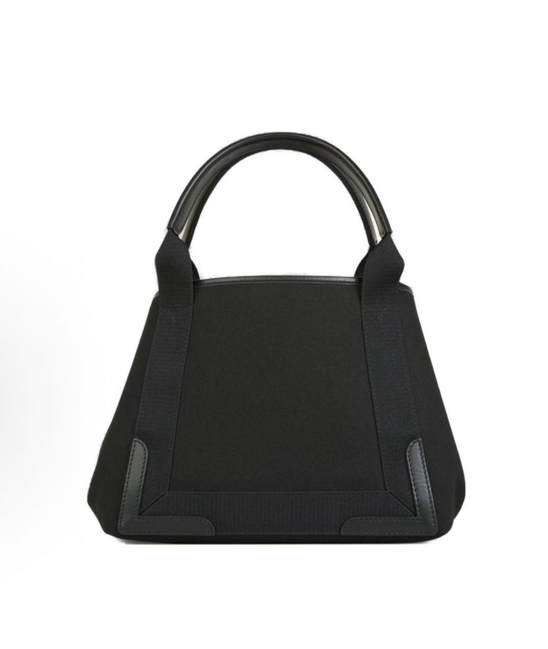 BALENCIAGA Черная кожаная сумка с короткими ручками, фото 2