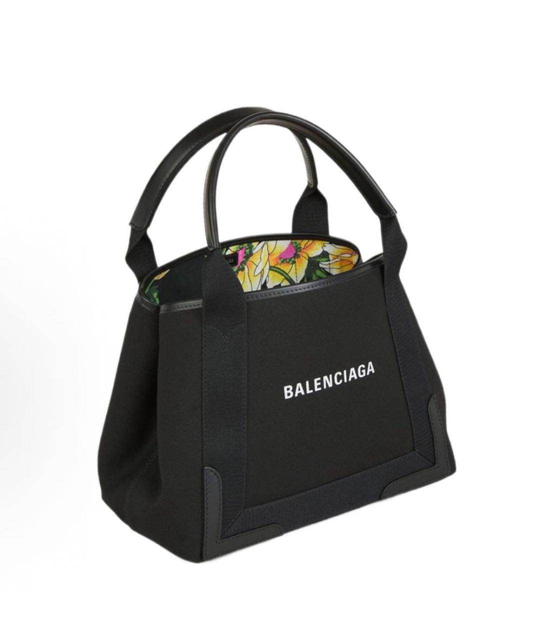 BALENCIAGA Черная кожаная сумка с короткими ручками, фото 4