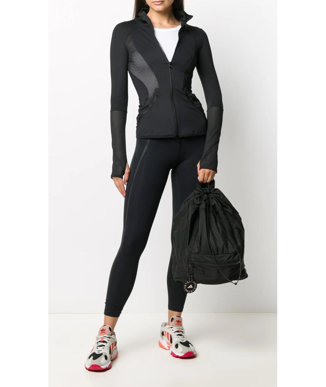 ADIDAS BY STELLA MCCARTNEY Черный тканевый рюкзак, фото 7