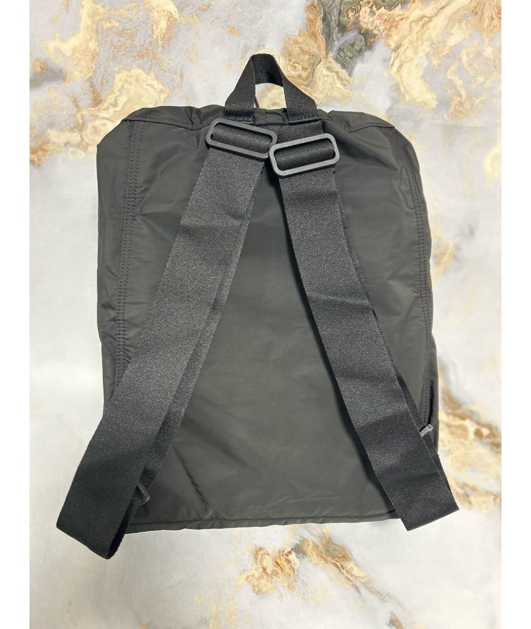 ADIDAS BY STELLA MCCARTNEY Черный тканевый рюкзак, фото 5