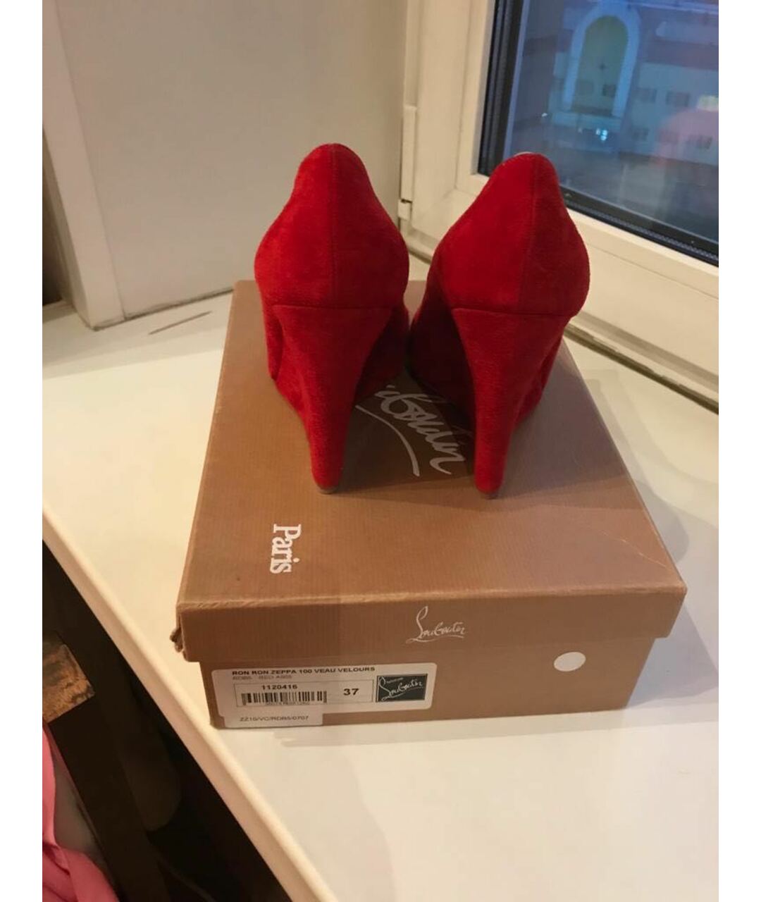CHRISTIAN LOUBOUTIN Замшевые туфли, фото 4