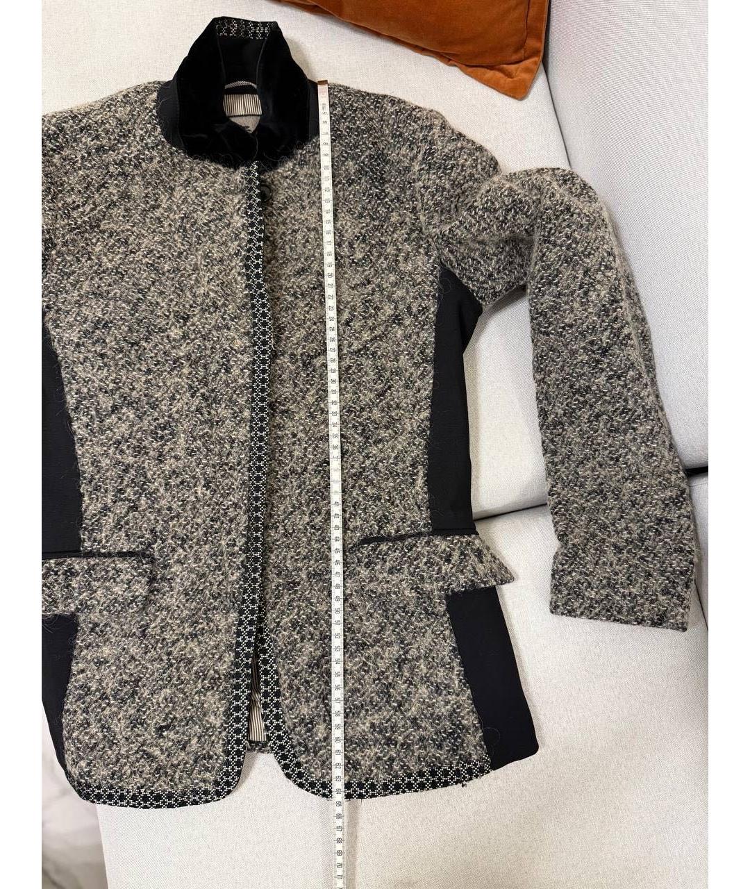 ETRO Антрацитовый хлопковый жилет, фото 7