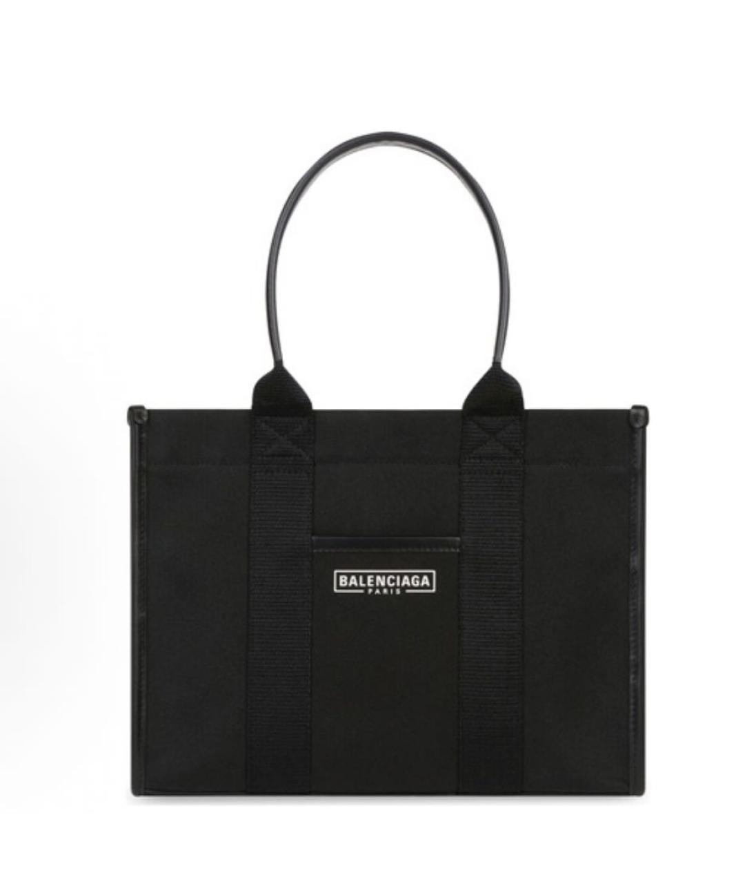 BALENCIAGA Черная кожаная сумка с короткими ручками, фото 9